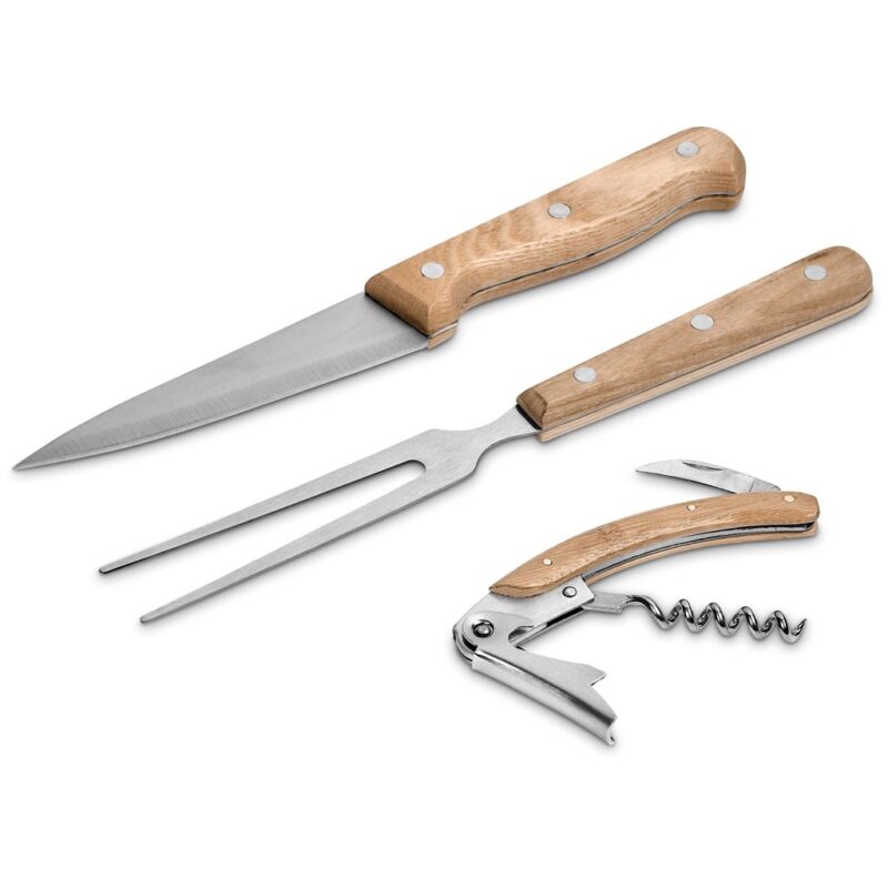 Okiyo Suraisu Bamboo Food & Wine Set - Image 9
