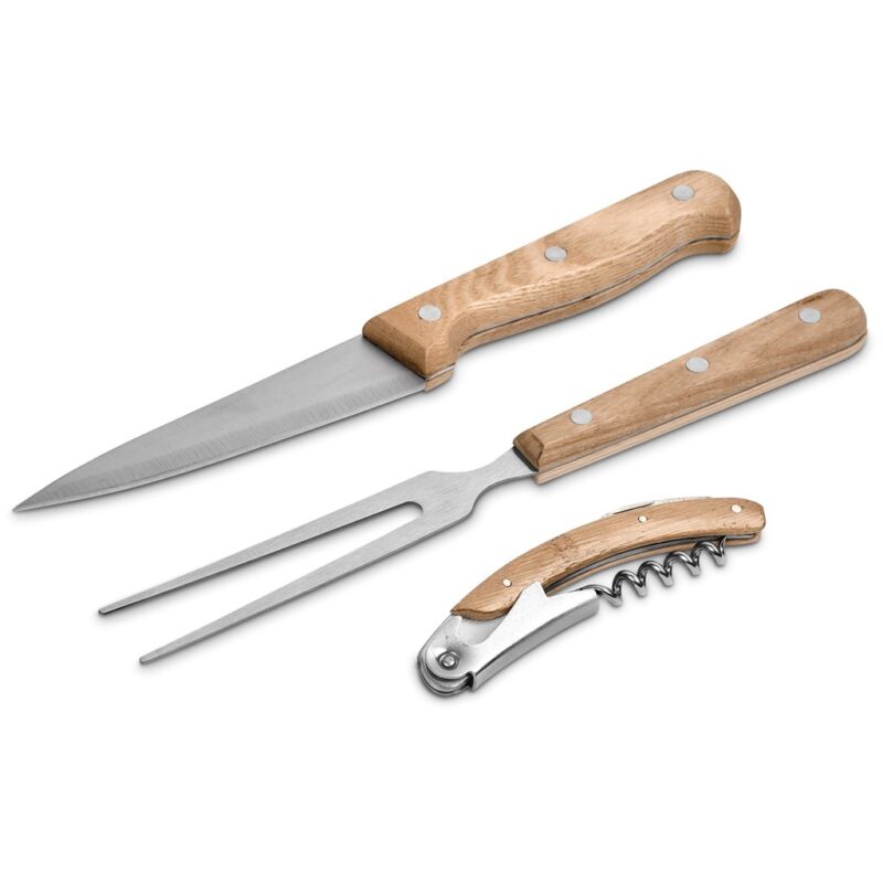 Okiyo Suraisu Bamboo Food & Wine Set - Image 10