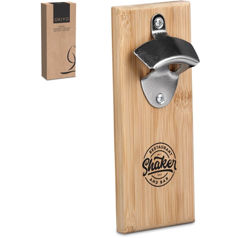 Okiyo Akeru Bamboo Fridge Bottle Opener - Image 21
