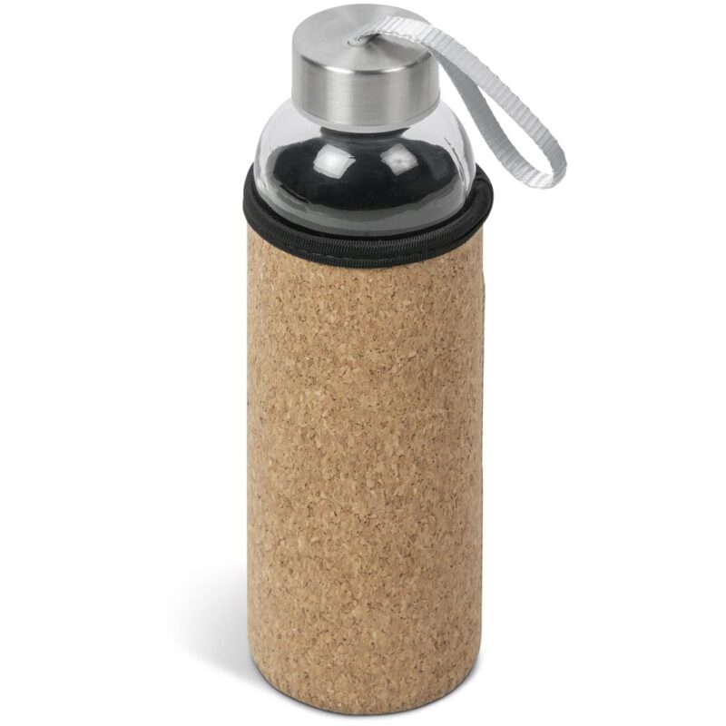 Kooshty Kork  Glass Water Bottle - 500ml - Image 6