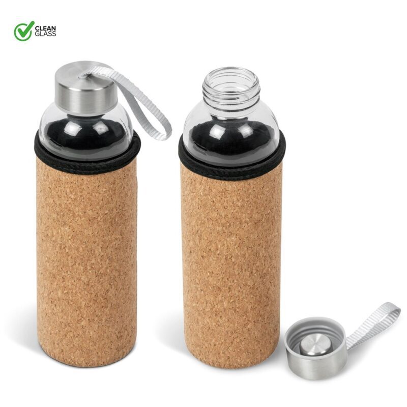 Kooshty Kork  Glass Water Bottle - 500ml - Image 8