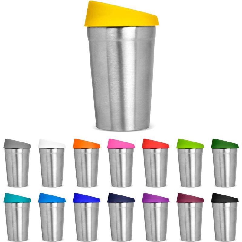 Kooshty Go-Jo Stainless Steel & Plastic Double-Wall Tumbler - 350ml - Image 3