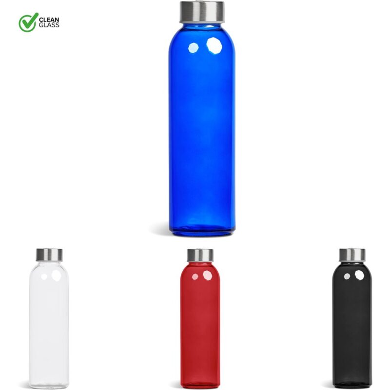 Kooshty Pura Glass Water Bottle - 500ML - Image 2