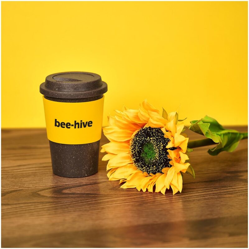 Kooshty Brown Bean Plastic Double-Wall Tumbler – 400ml - Image 4