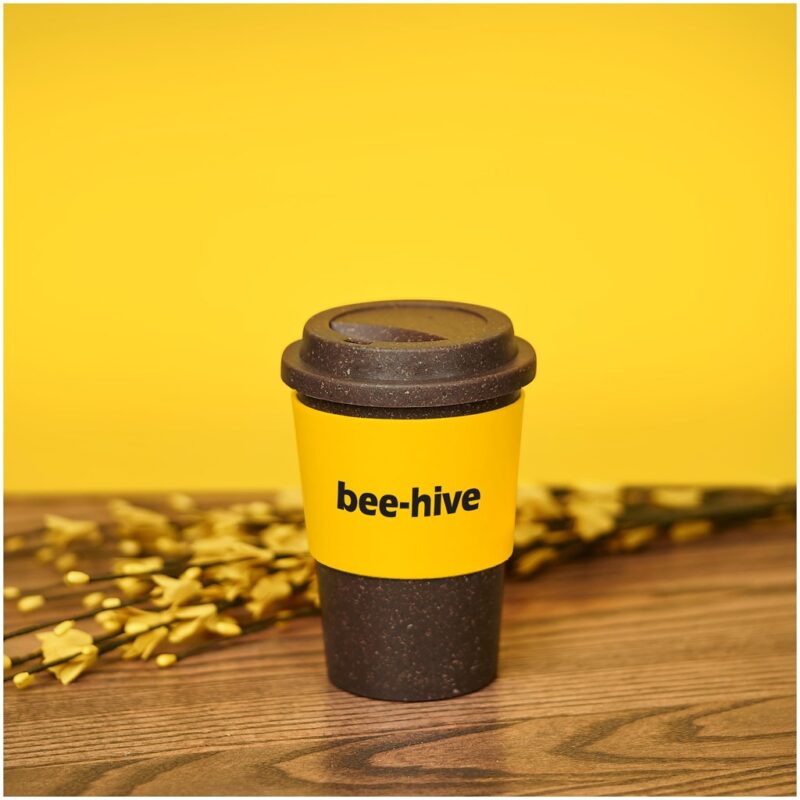 Kooshty Brown Bean Plastic Double-Wall Tumbler – 400ml - Image 6