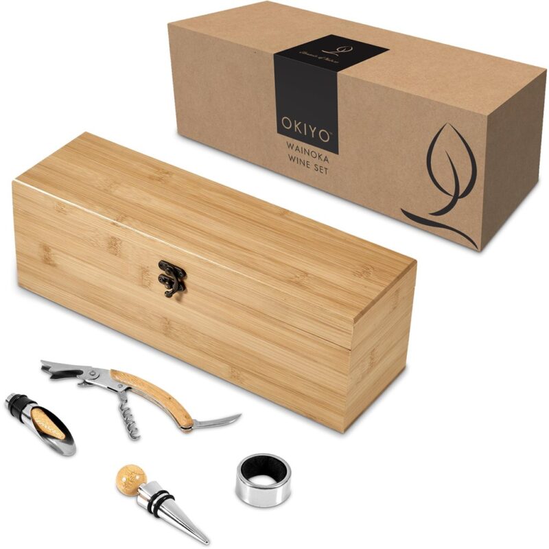 Okiyo Wainoka Bamboo Wine Set - Image 10