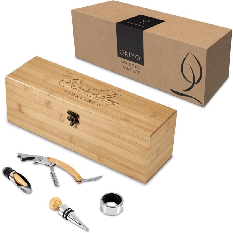 Okiyo Wainoka Bamboo Wine Set - Image 9
