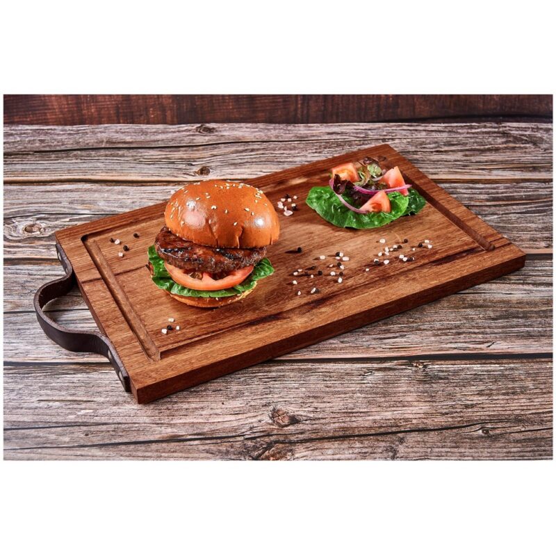 Okiyo Homegrown Large Hardwood Steak Board - Image 4