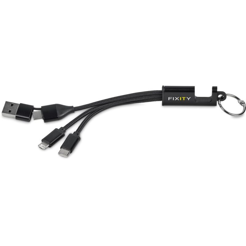 Altitude Furban 4-in-1 Charging Cable with Phone Stand - Image 2