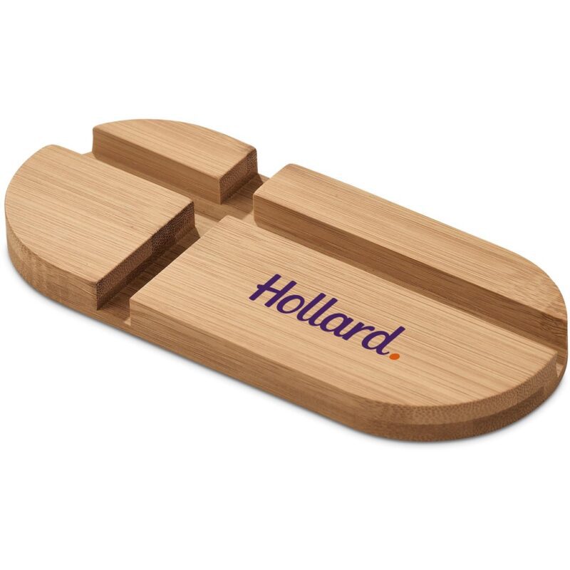 Okiyo Kurosu Bamboo Phone Stand - Image 3