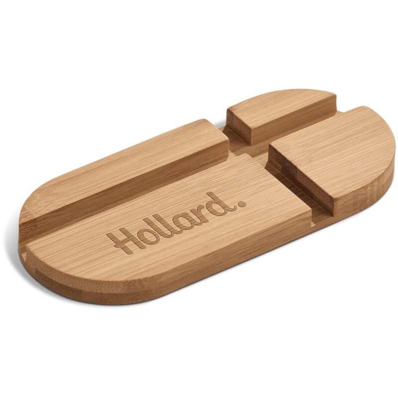 Okiyo Kurosu Bamboo Phone Stand - Image 2