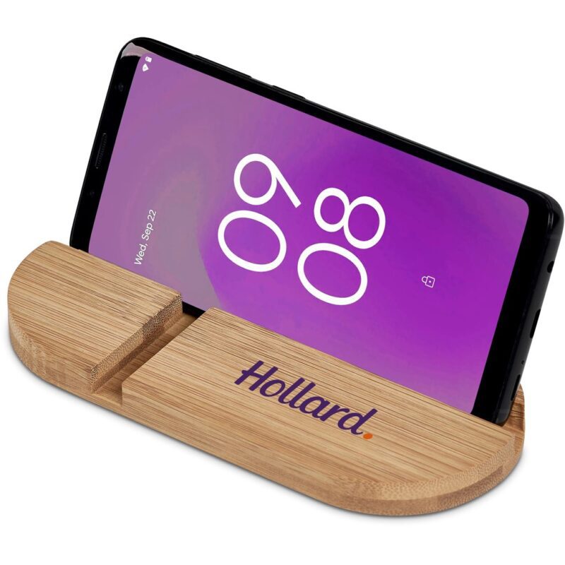 Okiyo Kurosu Bamboo Phone Stand - Image 7