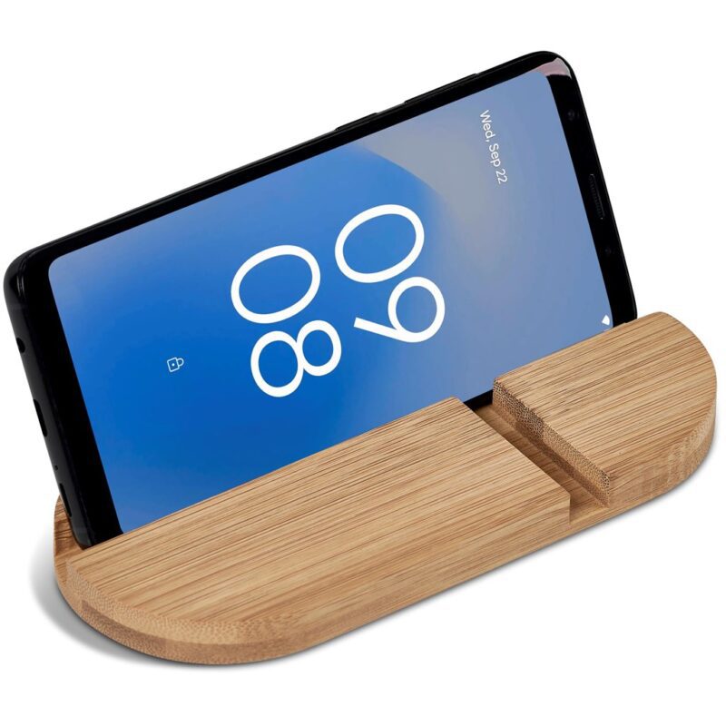Okiyo Kurosu Bamboo Phone Stand - Image 8
