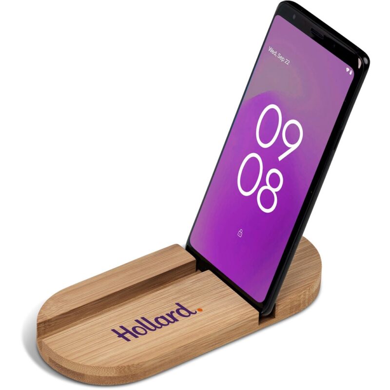 Okiyo Kurosu Bamboo Phone Stand - Image 12
