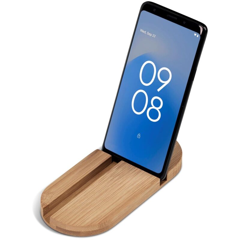 Okiyo Kurosu Bamboo Phone Stand - Image 14