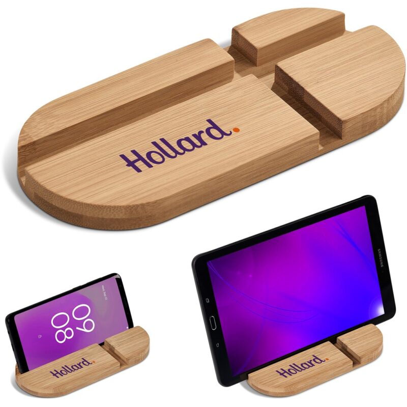 Okiyo Kurosu Bamboo Phone Stand - Image 26