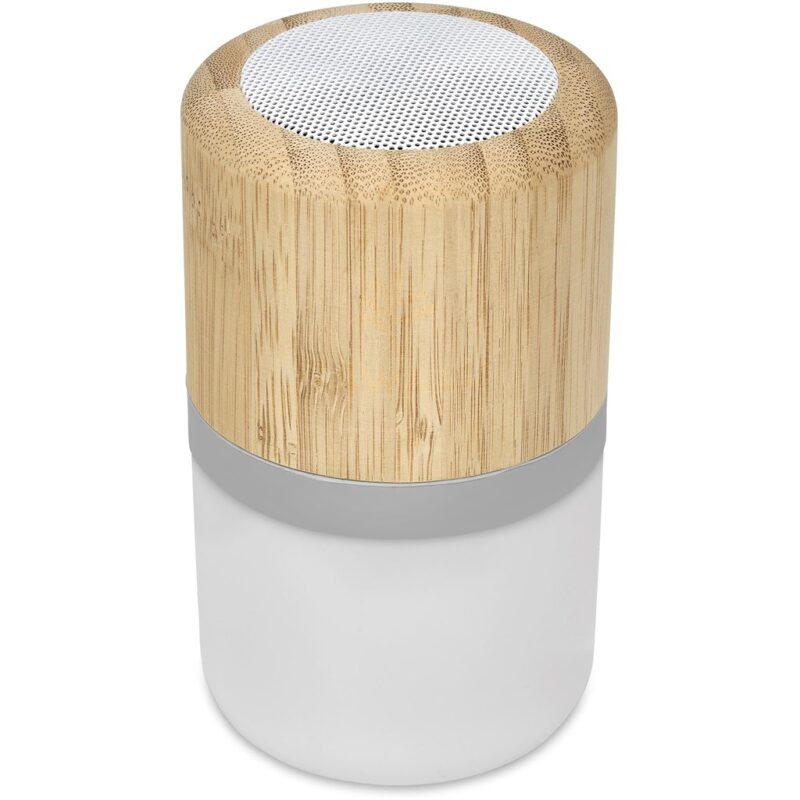 Okiyo Heiwa Bamboo Bluetooth Speaker & Night Light - Image 9