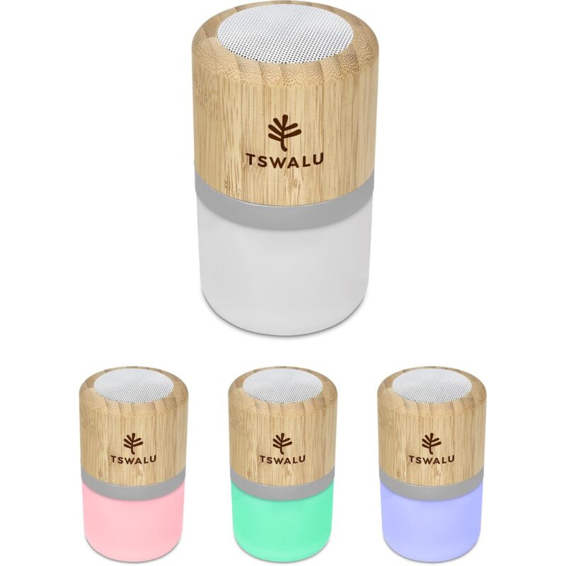 Okiyo Heiwa Bamboo Bluetooth Speaker & Night Light - Image 19