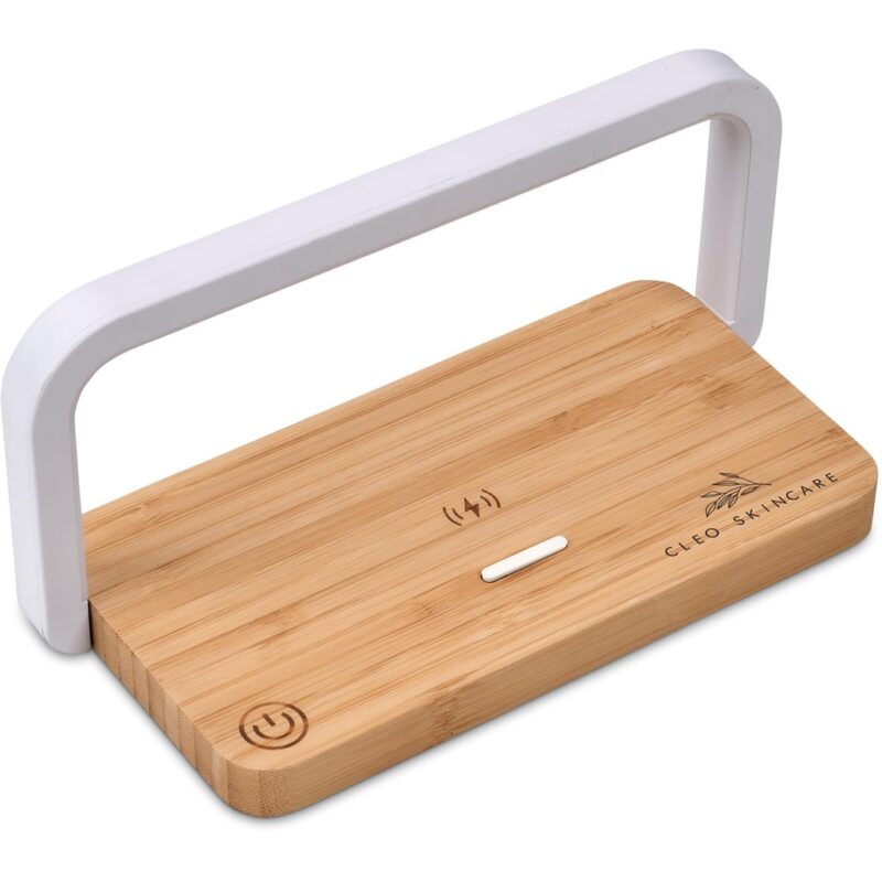 Okiyo Yoru Bamboo Wireless Charger & Night Light - Image 8