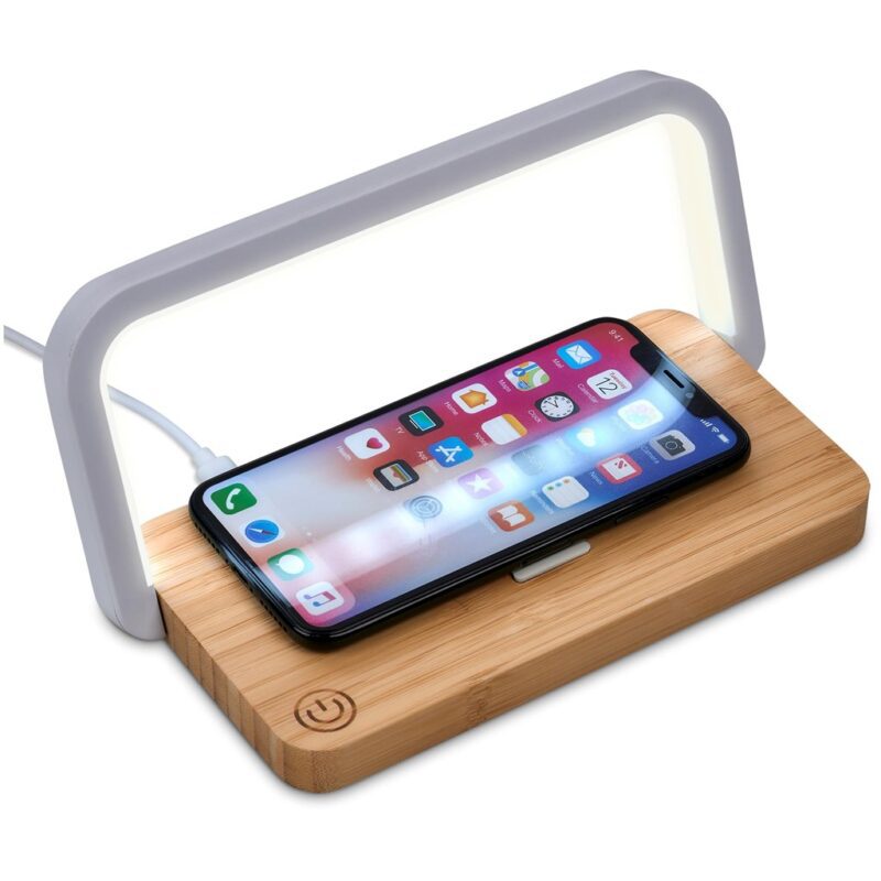 Okiyo Yoru Bamboo Wireless Charger & Night Light - Image 18