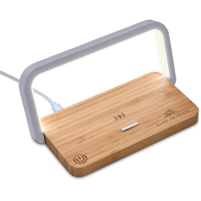 Okiyo Yoru Bamboo Wireless Charger & Night Light - Image 22