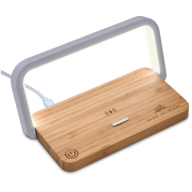 Okiyo Yoru Bamboo Wireless Charger & Night Light - Image 20