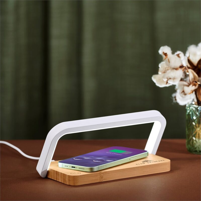 Okiyo Yoru Bamboo Wireless Charger & Night Light - Image 29