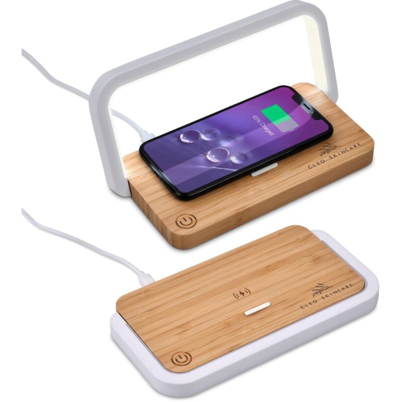 Okiyo Yoru Bamboo Wireless Charger & Night Light - Image 31