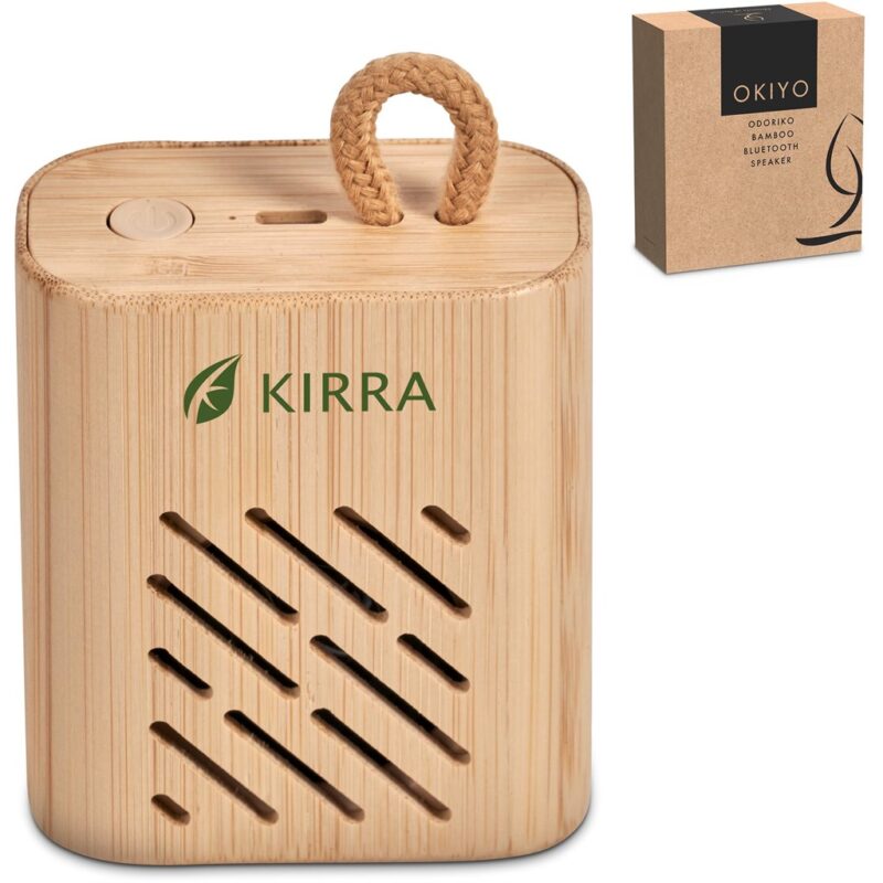 Okiyo Odoriko Bamboo Bluetooth Speaker - Image 10