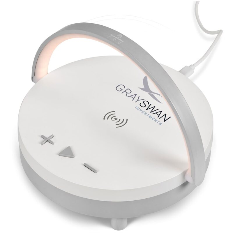 Swiss Cougar Anchorage Bluetooth Speaker, Wireless Charger & Night Light - Image 2