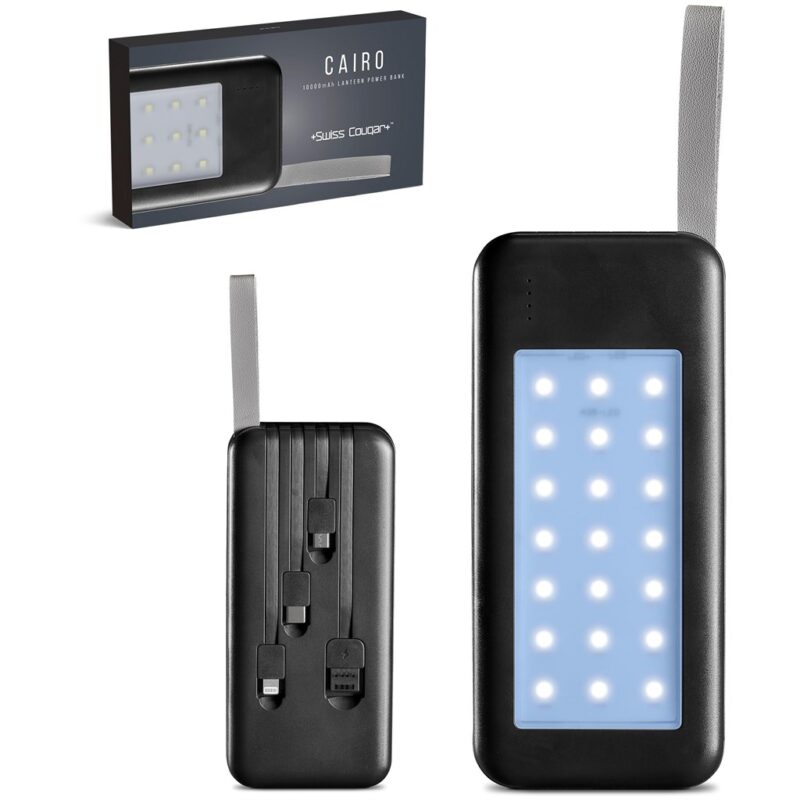 Swiss Cougar Cairo Lantern Power Bank - 10,000mAh - Image 20