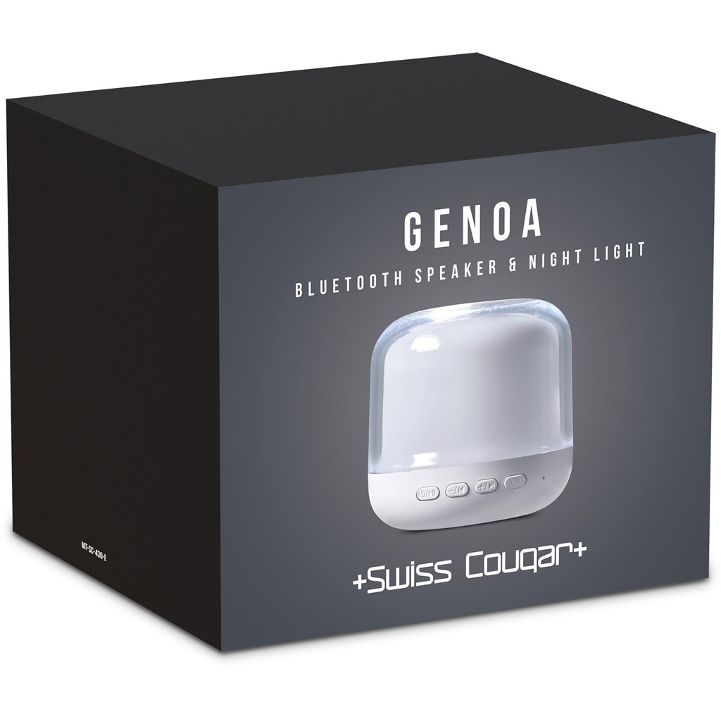 Swiss Cougar Genoa Bluetooth Speaker & Night Light - Image 17