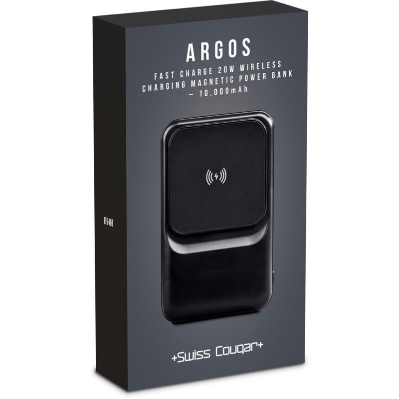 Swiss Cougar Argos Fast Charge 20W Wireless Charging Magnetic Power Bank -10000mAh - Image 17