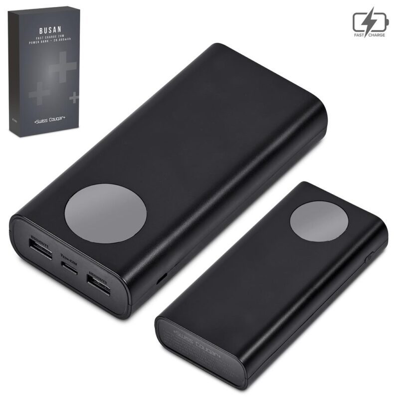 Swiss Cougar Busan Fast Charge 20W Power Bank - 20,000mAh - Image 9