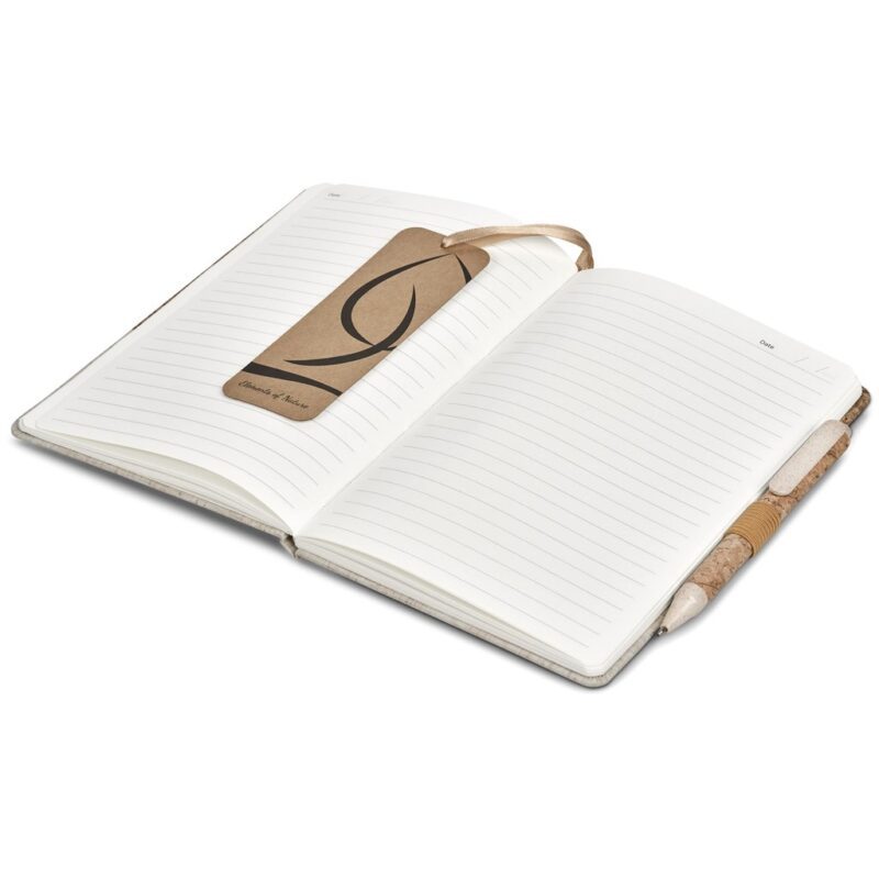 Okiyo Cardon Cork Notebook & Pen Set - Image 8