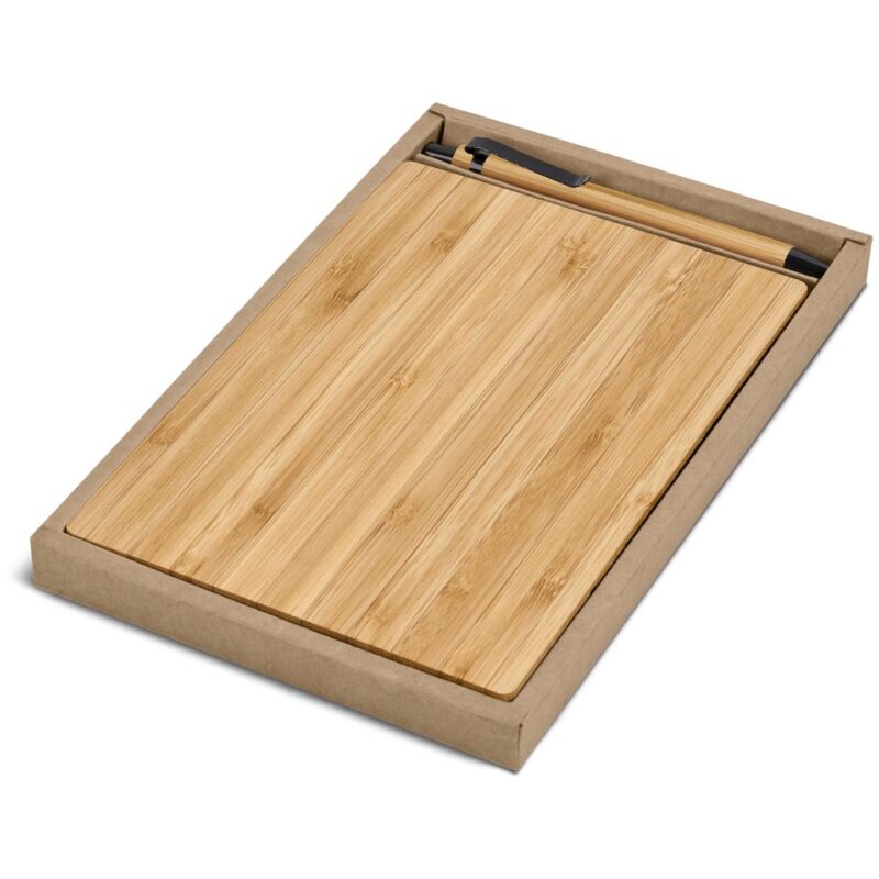Okiyo Yahari Bamboo Notebook & Pen Set - Image 12