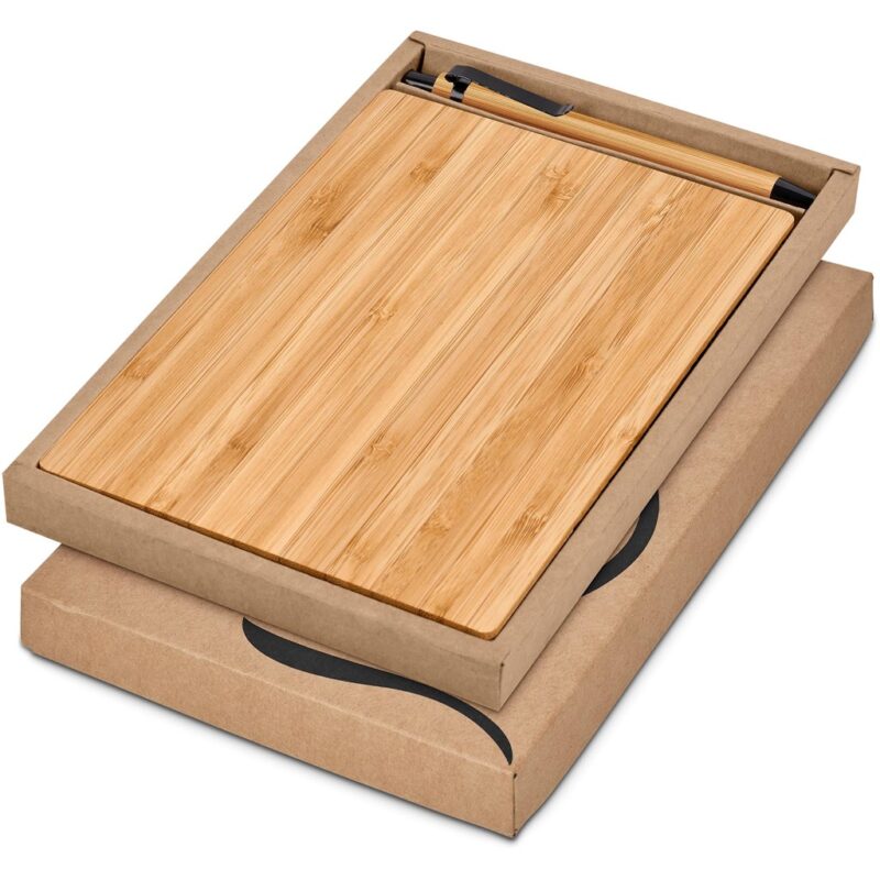 Okiyo Yahari Bamboo Notebook & Pen Set - Image 13