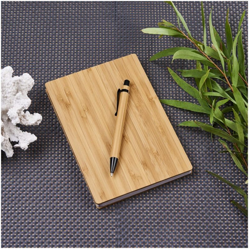 Okiyo Yahari Bamboo Notebook & Pen Set - Image 15