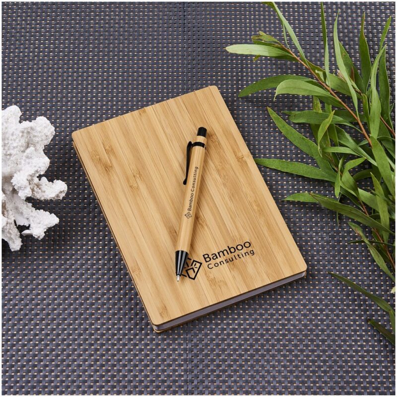 Okiyo Yahari Bamboo Notebook & Pen Set - Image 14