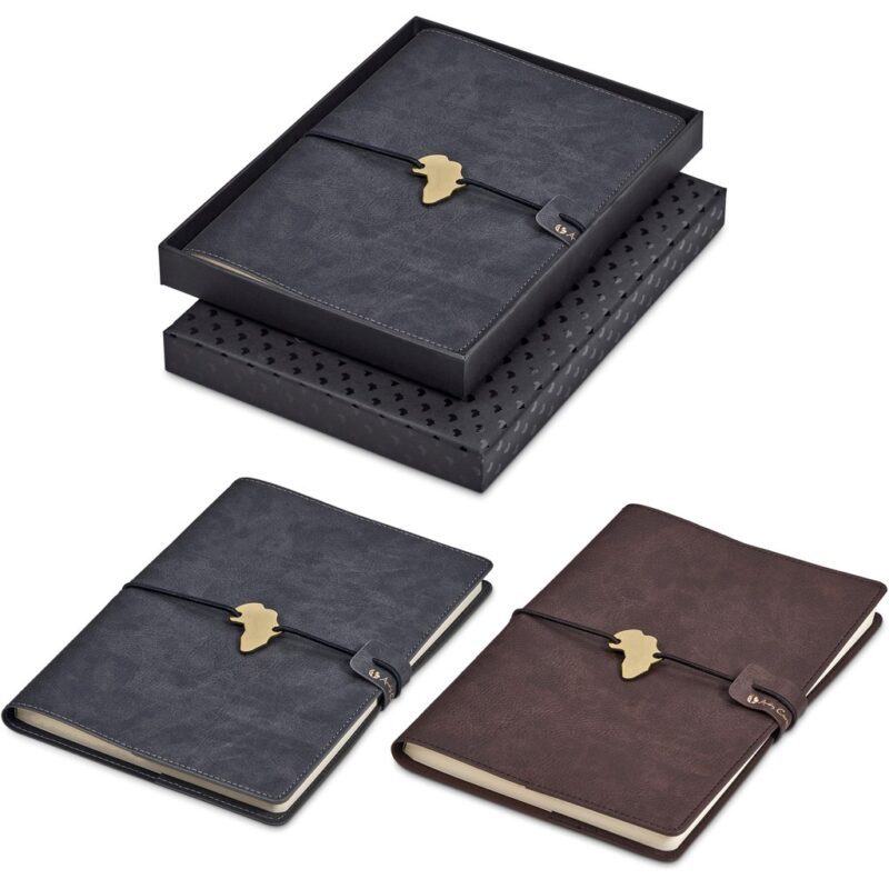 Andy Cartwright Afrique Cowskine A5 Soft Cover Notebook - Image 3