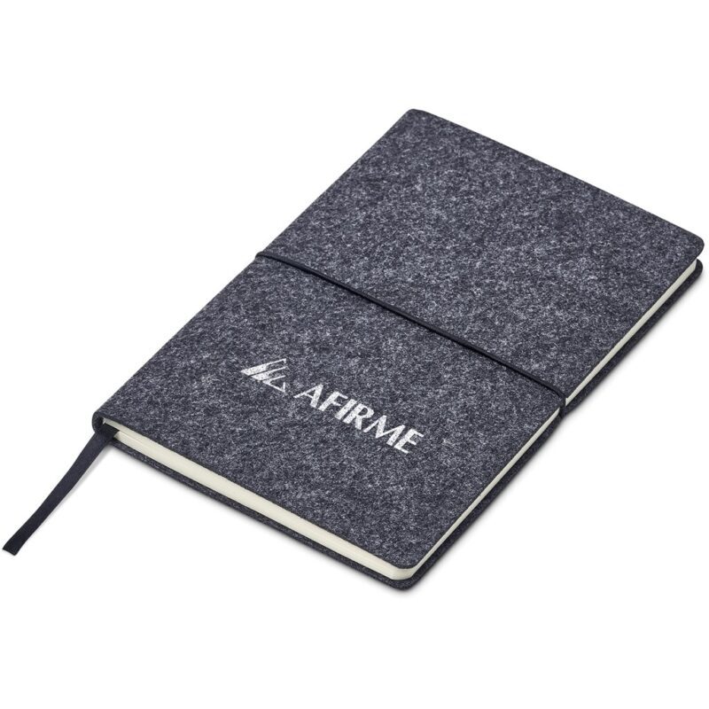 Okiyo Rika Recycled PET Felt A5 Soft Cover Notebook - Image 3