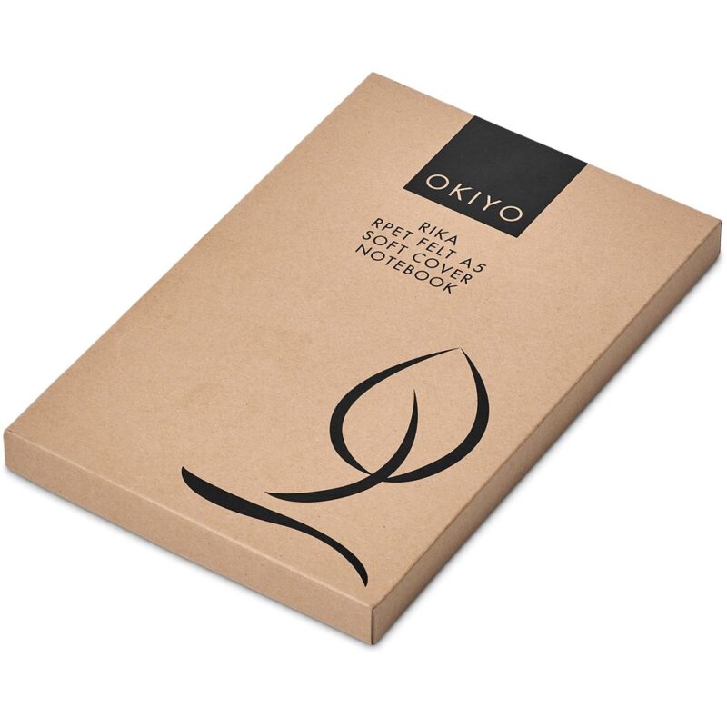 Okiyo Rika Recycled PET Felt A5 Soft Cover Notebook - Image 6