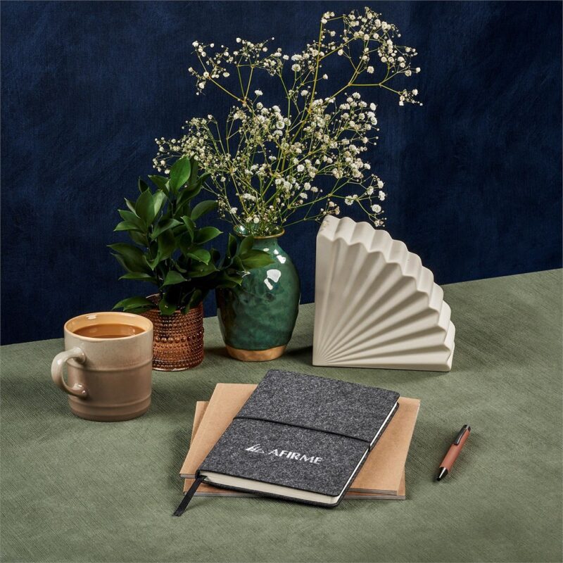 Okiyo Rika Recycled PET Felt A5 Soft Cover Notebook - Image 7