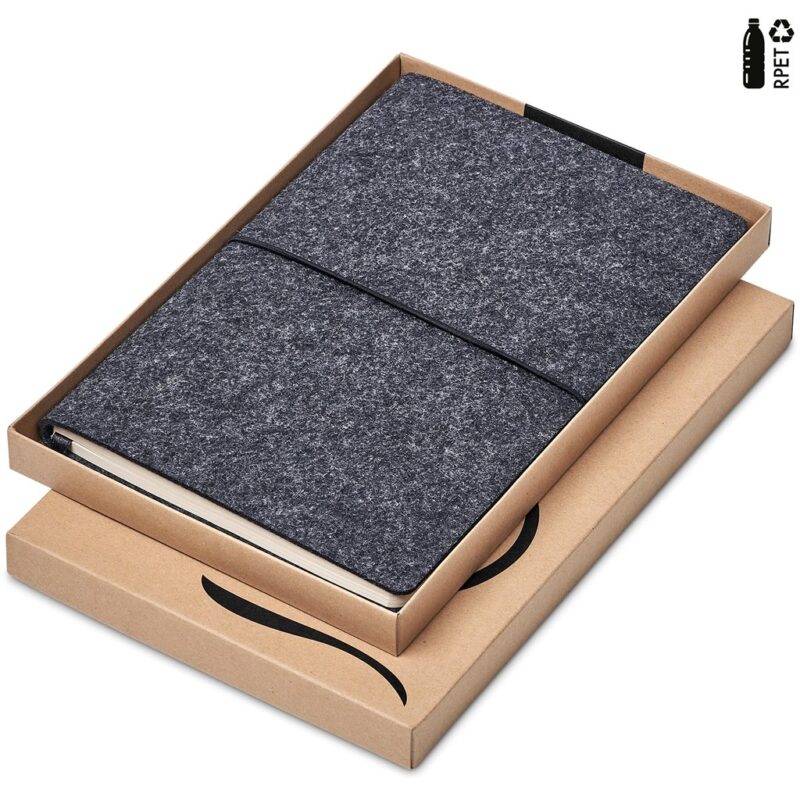 Okiyo Rika Recycled PET Felt A5 Soft Cover Notebook - Image 9