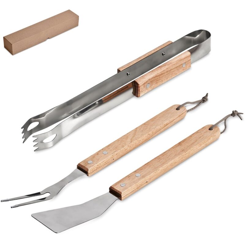 Altitude Palma Bamboo 3-Piece Braai Set - Image 7