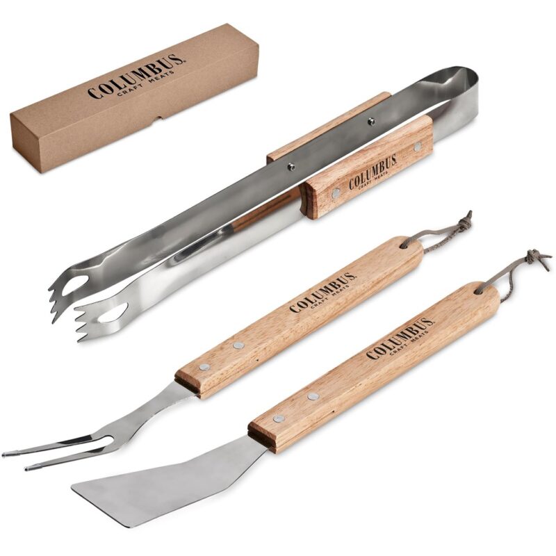 Altitude Palma Bamboo 3-Piece Braai Set - Image 8