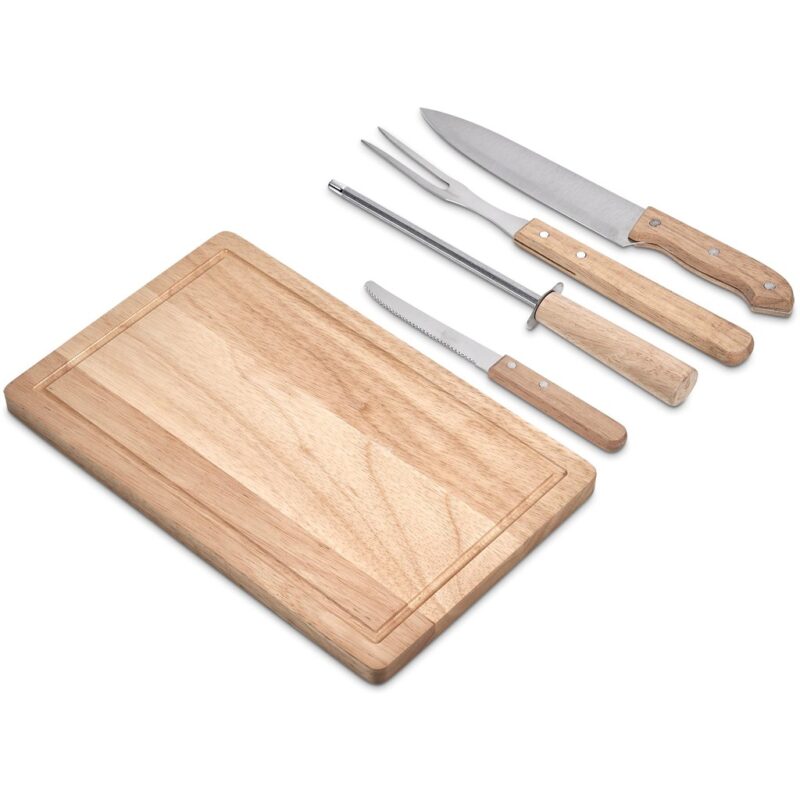 Brenton 5-Piece Braai & Carving Set - Image 9
