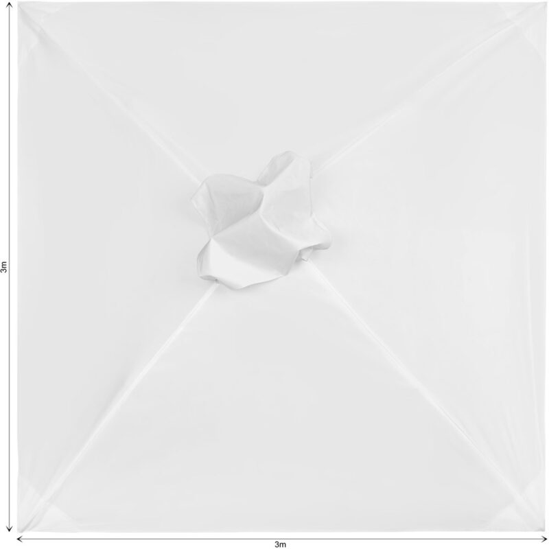 Fade Resistant Parasol Roof 3m x 3m - Image 2
