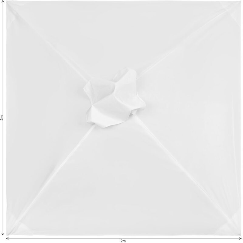 Fade Resistant Parasol Roof 2m x 2m - Image 2