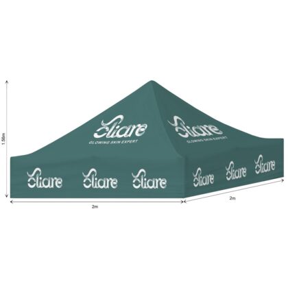 Ovation Sublimated Gazebo 2m X 2m - Roof (Excludes Hardware)